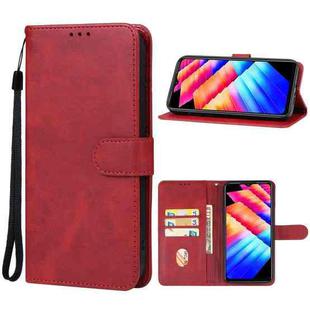 For Infinix Note 30i Leather Phone Case(Red)