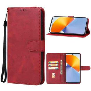 For Infinix Zero 30 Leather Phone Case(Red)