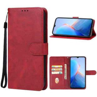For Infinix Smart 8 Leather Phone Case(Red)