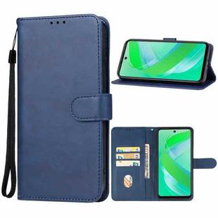 For Infinix Smart 8 Pro Leather Phone Case(Blue)