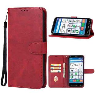 For Kyocera Kantan Sumaho 3 A205KC Leather Phone Case(Red)