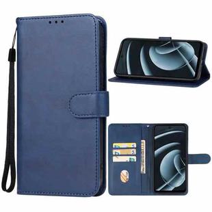 For Lava Blaze 2 5G Leather Phone Case(Blue)