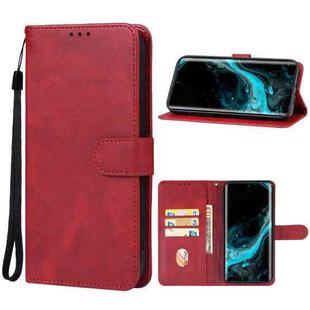 For Lava Blaze Curve Leather Phone Case(Red)