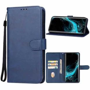 For Lava Blaze Curve Leather Phone Case(Blue)