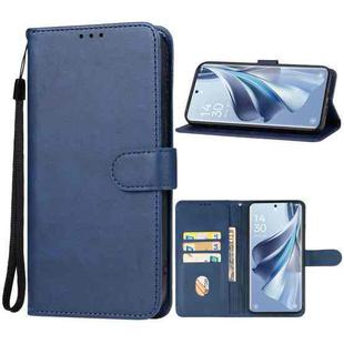 For OPPO Reno10 Pro Leather Phone Case(Blue)