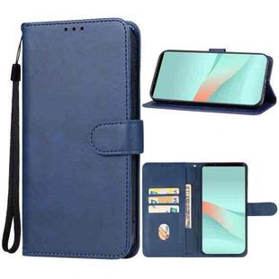 For Sony Xperia 10 VI Leather Phone Case(Blue)