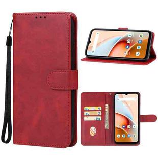 For UMIDIGI G3 Plus/G3/G3 Max Leather Phone Case(Red)