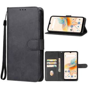 For UMIDIGI A15/A15C Leather Phone Case(Black)