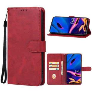 For Xiaomi Poco M6 Pro 4G Leather Phone Case(Red)