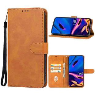 For Xiaomi Poco M6 Pro Leather Phone Case(Brown)