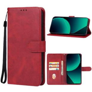 For Xiaomi 14 Pro Leather Phone Case(Red)