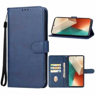 For Xiaomi Redmi Note 13 4G Leather Phone Case(Blue)