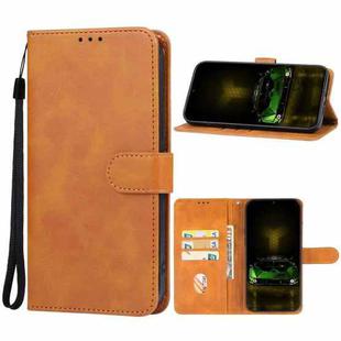 For Xiaomi Redmi K70 Pro Lamborghini Leather Phone Case(Brown)