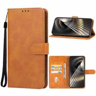 For Xiaomi Poco F6 5G Leather Phone Case(Brown)