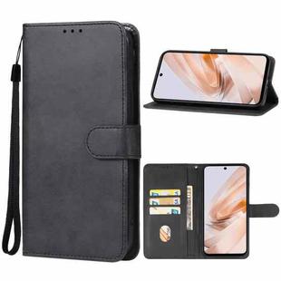 For Xiaomi Redmi Note 13R Leather Phone Case(Black)
