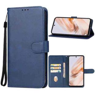 For Xiaomi Redmi Note 13R Leather Phone Case(Blue)