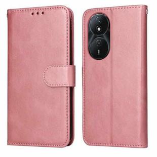 For Honor Play 50 Plus Classic Calf Texture Flip Leather Phone Case(Rose Gold)