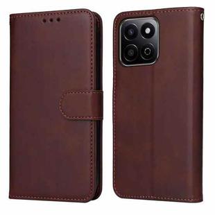 For Honor Play 60 Plus Classic Calf Texture Flip Leather Phone Case(Brown)