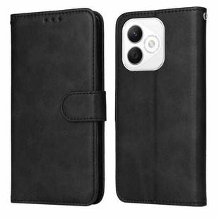 For Honor X60i Classic Calf Texture Flip Leather Phone Case(Black)