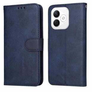 For Honor X60i Classic Calf Texture Flip Leather Phone Case(Blue)