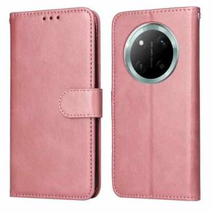 For Honor X9c / Magic7 Lite Classic Calf Texture Flip Leather Phone Case(Rose Gold)