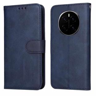 For Honor Magic7 Classic Calf Texture Flip Leather Phone Case(Blue)