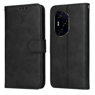 For Honor 300 Pro Classic Calf Texture Flip Leather Phone Case(Black)