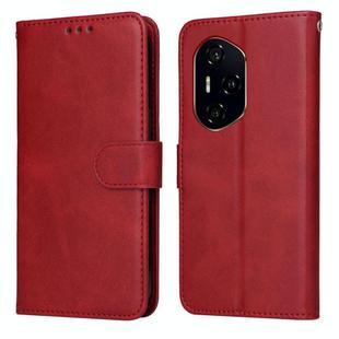 For Honor 300 Ultra Classic Calf Texture Flip Leather Phone Case(Red)