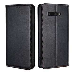 For Kyocera Digno SX4 5G Gloss Oil Solid Color Magnetic Leather Phone Case(Black)