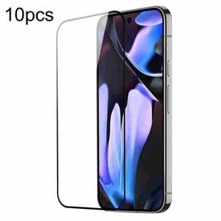 For Google Pixel 9 / 9 Pro 10pcs DUX DUCIS 0.33mm 9H Medium Alumina Tempered Glass Film