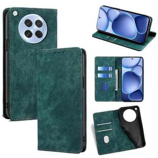 For OPPO Find X8s 5G RFID Anti-theft Brush Magnetic Leather Phone Case(Green)