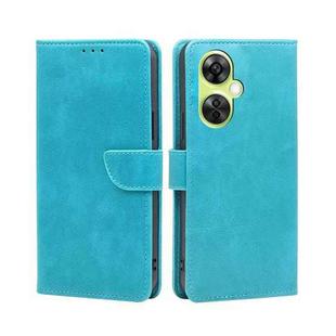 For OnePlus Nord CE 3 Lite 5G Calf Texture Buckle Flip Leather Phone Case(Blue)