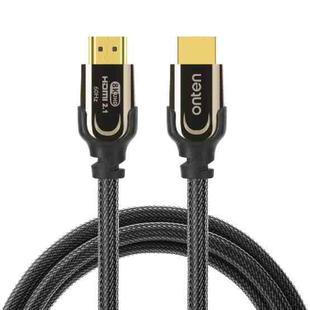 Onten HD180 HDMI 2.1 Version 8K HD Audio Cable, Length:3m(Black)