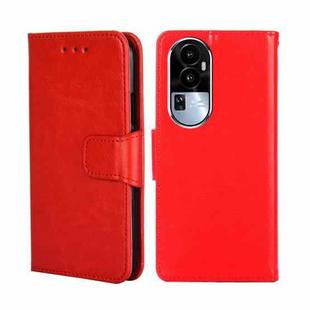 For OPPO Reno10 5G Crystal Texture Leather Phone Case(Red)