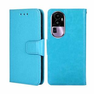 For OPPO Reno10 Pro+ 5G Crystal Texture Leather Phone Case(Sky Blue)