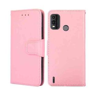 For Nokia G11 Plus Crystal Texture Leather Phone Case(Pink)