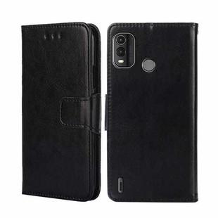 For Nokia G11 Plus Crystal Texture Leather Phone Case(Black)