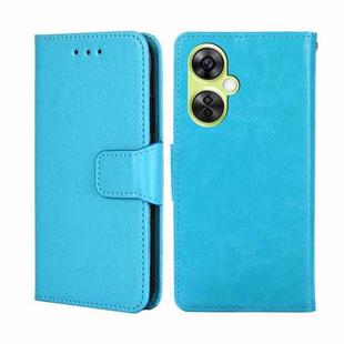 For OnePlus Nord CE 3 Lite 5G Crystal Texture Leather Phone Case(Sky Blue)