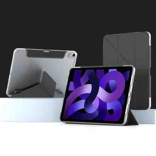 For iPad  Air 2022 / 2020 10.9 Mutural Deformation Stand Smart Leather Tablet Case(Black)