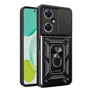 For Huawei nova 11i 4G Global Sliding Camera Cover Design TPU+PC Phone Case(Black)