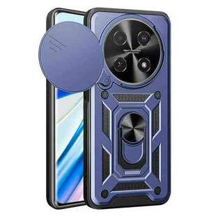 For Huawei nova 12i 4G Global Sliding Camera Cover Design TPU+PC Phone Case(Blue)