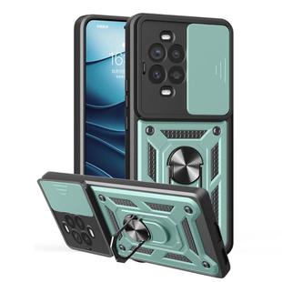 For Huawei nova 13 Pro Sliding Camera Cover Design TPU+PC Phone Case(Green)