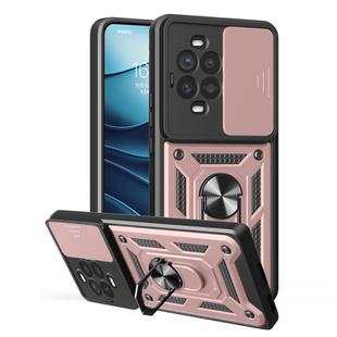 For Huawei nova 13 Pro Sliding Camera Cover Design TPU+PC Phone Case(Rose Gold)