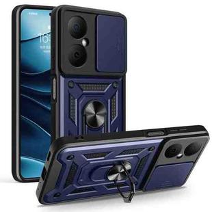 For Huawei Nova Y73 Sliding Camera Cover Design TPU+PC Phone Case(Blue)