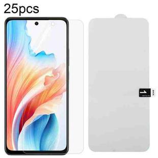 For OPPO A2 25pcs Full Screen Protector Explosion-proof Hydrogel Film
