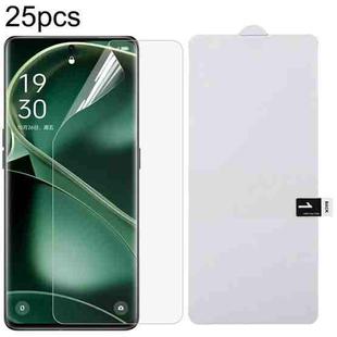For OPPO Find X7 Ultra 25pcs Full Screen Protector Explosion-proof Hydrogel Film