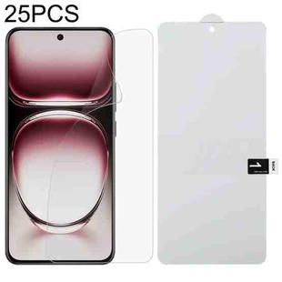 For OPPO Reno12 Pro 25pcs Full Screen Protector Explosion-proof Hydrogel Film