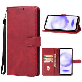 For Sharp Aquos Sense8 SH-54D Leather Phone Case(Red)