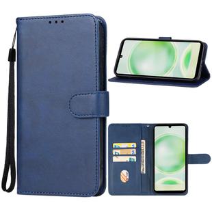 For Sharp Aquos Sense8 SHG11/SH-54D Leather Phone Case(Blue)