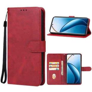 For Realme 12 Pro/12 Pro+ Leather Phone Case(Red)